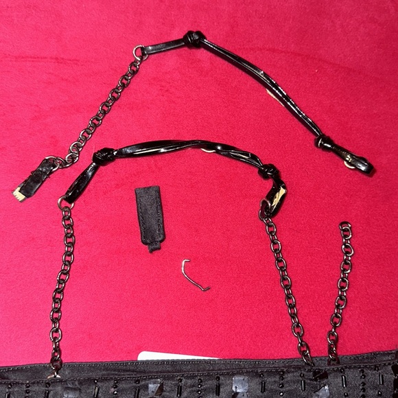 Prada beaded nylon clutch purse - Picture 8 of 13